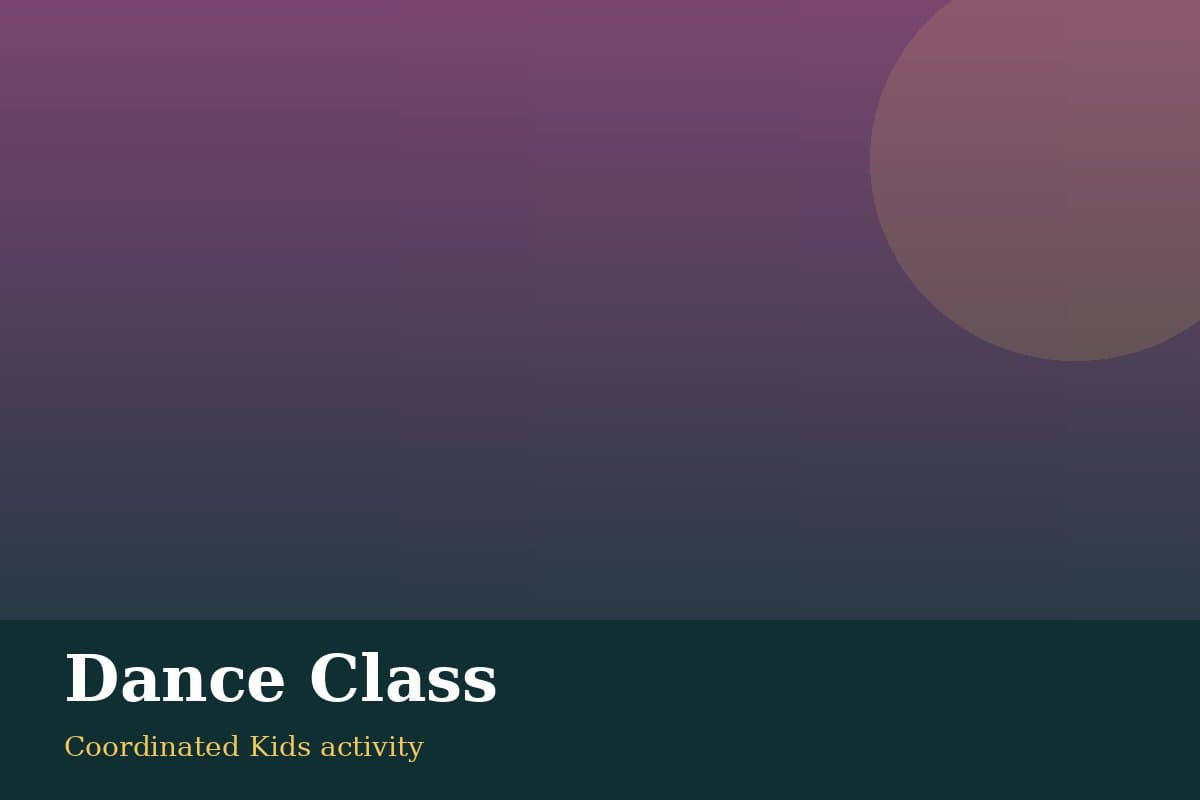 Kids in a dance studio practicing choreography